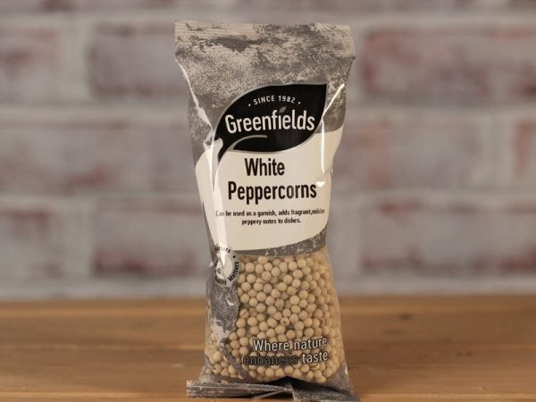 Greenfields, White Peppercorns 75g
